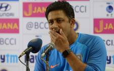 Indian cricket coach Anil Kumble. Picture: AFP