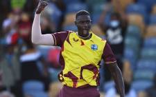 Jason Holder took four wickets in four balls to help the West Indies toa 3-2 T20 series victory over England on 30 January 2022. Picture: @windiescricket/Twitter