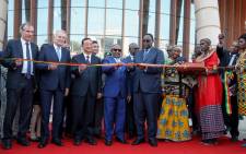 Dignitaries pose for a photo at the official opening of African Civilisations museum in Senegal that put at the head of continental efforts to decolonise knowledge. Picture: Supplied