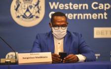 FILE: Suspended Western Cape Transport MEC Bonginkosi Madikizela admitted in a Facebook to falsifying his qualifications. Picture @MbalulaFikile/Twitter