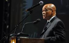 President Jacob Zuma speaks at the African Diaspora, 24 May 2012. Picture: GCIS.