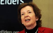 Mary Robinson, United Nations High Commissioner for Human Rights. Picture: AFP