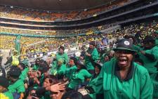 ANC supporters at the provincial manifesto launch in Soweto on 4 June 2016. Picture: Ziyanda Ngcobo/EWN.