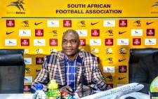 Newly appointed Bafana Bafana full-time coach Molefi Ntseki. Picture: @BafanaBafana/Twitter. 
