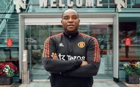 Benni McCarthy joins Manchester United coaching staff. Picture: Twitter/@ManUtd