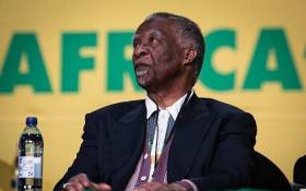 Former ANC president Thabo Mbeki. Picture: Xanderleigh Dookey Makahaza/Eyewitness News.