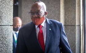 FILE: Former President Jacob Zuma at the inquiry into state capture on 17 November 2020. Picture: Xanderleigh Dookey/EWN