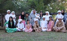 UAE President Sheikh Mohamed bin Zayed Al Nahyan and his family in the Eastern Cape on Eid Al-Fitr. Picture: Instagram