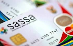 South African State Security Agency (Sassa) card. Picture:@ewnupdates/Twitter.