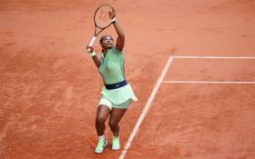 Serena Williams in action at the French Open on 2 June 2021. Picture: @rolandgarros/Twitter