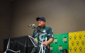 Fikile Mbalula at the ANC's Letsema campaign in the North West on 26 November 2022. Picture: Twitter/@MR FIX