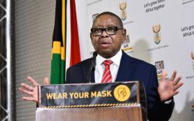 Higher Education Minister Blade Nzimande at a media briefing on 18 January 2021. Picture: GCIS.