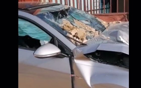 [WATCH] Car wash worker MIA after crashing customer's VW Golf GTI 