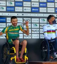 SA's Supa Piet wins time trial silver medal at UCI Para-cycling World Champs