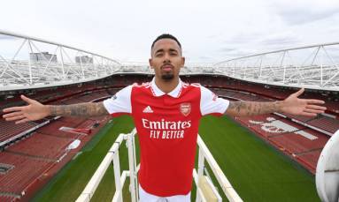 Arsenal sign Gabriel Jesus from Man City