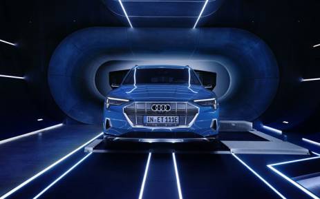 Image result for Audi launches electric SUV in Tesla's backyard, with assist from Amazon