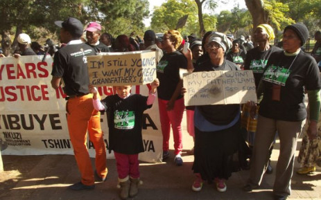 Land activists including the Land Access Movement of South Africa (pictured) are challenging the controversial Traditional and Khoi-San Leadership Act. Picture: Land Access Movement of South Africa (LAMOSA)