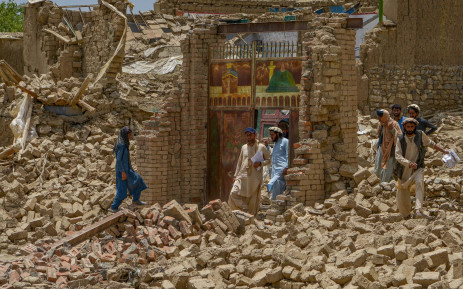 Officials say nearly 10,000 houses were destroyed, an alarming number in an area where the average household size is more than 20 people. Picture: Ahmad SAHEL ARMAN/AFP
