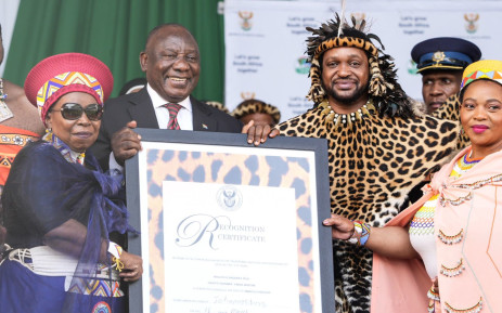 PICTURES] Ramaphosa hands King Misuzulu certificate of recognition as Zulu  King