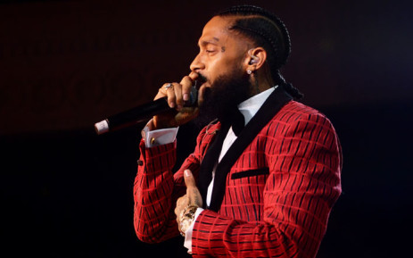 Nipsey Hussle performs onstage at the Warner Music Pre-Grammy Party at the NoMad Hotel on 7 February 2019 in Los Angeles, California. Picture: AFP