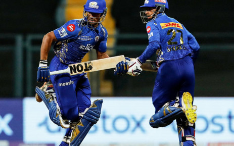 The Mumbai Indians beat the Chennai Super Kings in their Indian Premier League match on 13 May 2022. Picture: @mipaltan/Twitter