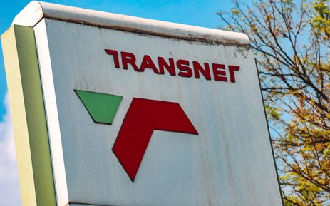 A Transnet logo. Picture: Rejoice Ndlovu/Eyewitness News.