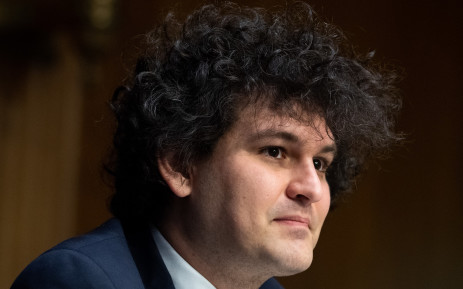 Samuel Bankman-Fried, founder of FTX, testifies during a Senate Committee on Capitol Hill in Washington on 9 February 2022.