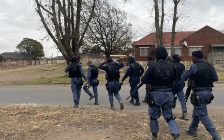  Gauteng police commissioner Elias Mawela is leading a sting operation in Krugersdorp, 3 August 2022. Picture: Kgomotso Modise/EWN.