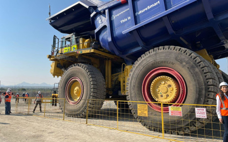 Anglo American said the conversion of ultra-class haul trucks to hydrogen power would eliminate 80% of emissions associated with diesel. Picture: Kgomotso Modise/Eyewitness News