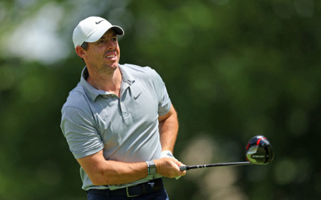 Rory McIlroy of Northern Ireland plays his shot from the sixth tee during the first round of Travelers Championship at TPC River Highlands on 23 June 2022 in Cromwell, Connecticut. Picture: Michael Reaves/Getty Images/AFP
