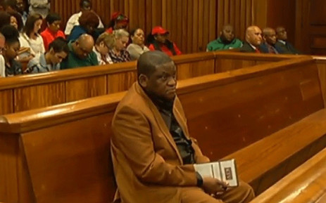 A screengrab shows pastor Timothy Omotoso in the Eastern Cape High Court on 22 October 2018. Picture: SABC Digital News/youtube.com