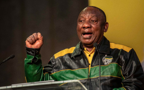 ANC President Cyril Ramaphosa at the party's 6th national policy conference. Photo: Abigail Javier Eyewitness News