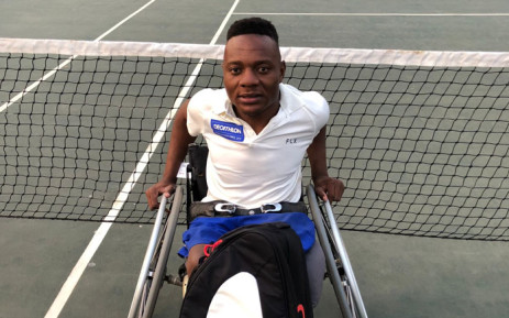 Wheelchair tennis player, Ronewa Mudzanani. Picture: Supplied.
