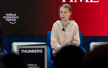 Young climate activist fears words not action at Davos