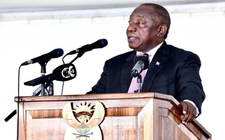 President Cyril Ramaphosa delivered the keynote address at the Bergville Municipal Sports Complex in KwaZulu-Natal on Reconciliation Day 2019. Picture: @PresidencyZA/Twitter