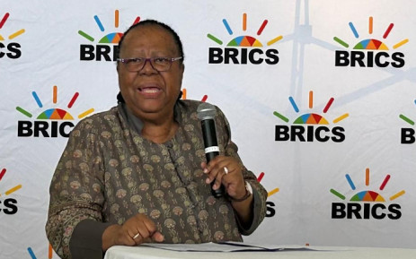 FILE: International Relations Minister Naledi Pandor at the BRICS Ministers of Foreign Affairs Meeting in Cape Town on 2 June 2023. Picture: Lindsay Dentlinger/Eyewitness News