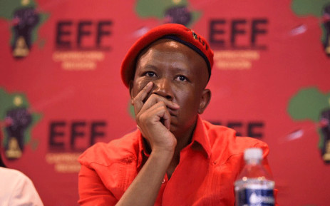 FILE: EFF leader Julius Malema tabled the private member’s Bill two years ago. Picture: EWN