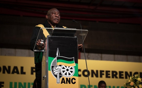 FILE: Cyril Ramaphosa at the ANC's sixth national policy conference. Picture: Xanderleigh Dookey Makhaza/Eyewitness News
