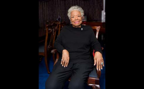 FILE: US poet Maya Angelou. Picture: AFP