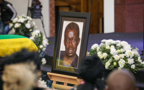 Family and friends gathered at the Bryanston Methodist Church on 20 May 2023 to bid farewell to South Africa’s former spy chief, Billy Lesedi Masetlha. Picture: Twitter/@MYANC