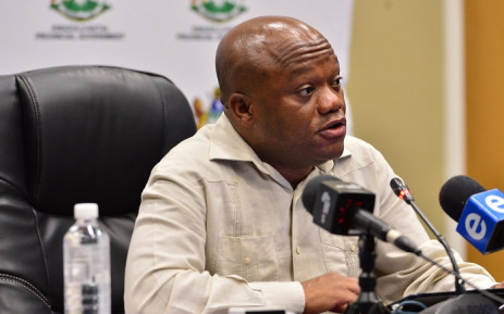 FILE: KZN Premier Sihle Zikalala at a media briefing on 24 May 2020 on the province’s response to the COVID-19 pandemic. Picture: @kzngov/Twitter. 