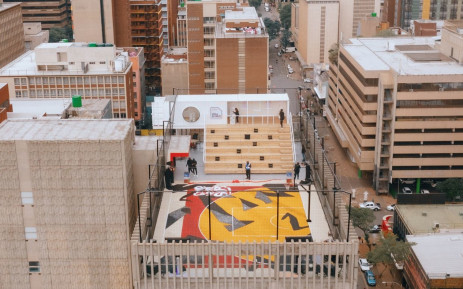 Hennessy's Rooftop Court at 73 Juta Street in Braamfontein.