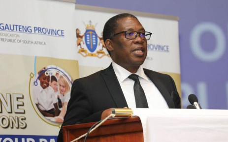 FILE: Lesufi was part of the speakers who took to the podium after the president addressed the house. Pictures: DBE/Twitter