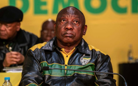 ANC President Cyril Ramaphosa at the 6th ANC National Policy Conference. Photo: Abigail Javier/ Eyewitness News