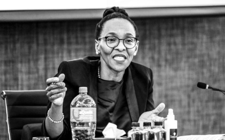 FILE: Supreme Court of Appeal (SCA) President Judge Mandisa Maya during her interview with the Judicial Service Commission on 2 February 2022 for the position of Chief Justice. Picture: @OCJ_RSA/Twitter