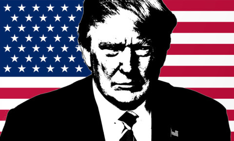 Donald Trump USA America flag Star-Spangled Banner 123rf 123rfworld