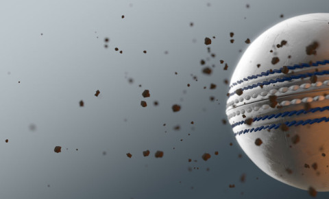 White cricket ball limited overs t20 one day 50 overs 123rf