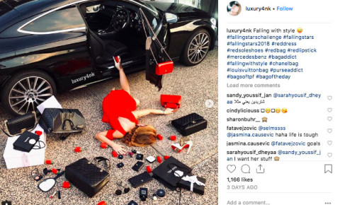 China's 'flaunt your wealth' challenge goes viral with people falling out  of cars with luxury goods - ABC News