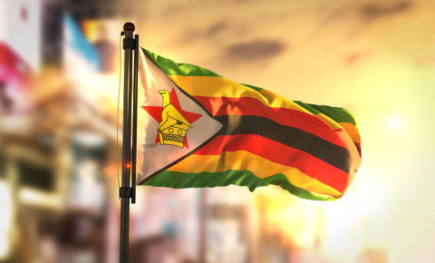 Zimbabwe flag 123rf