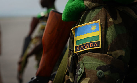 Rwandan soldiers / Wikimedia Commons: SSgt Ryan Crane